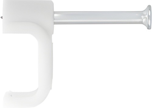 Скоба электро-установочная прямоугольная 7мм (50шт.) СИБРТЕХ 47535 SIBRTEC