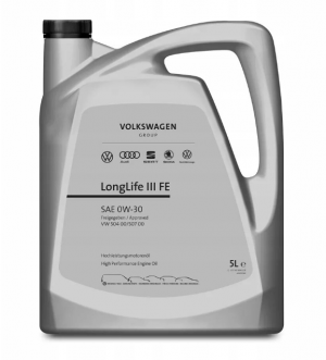 Масло моторное синтетическое VAG Longlife III 0W-30 5L GS55545M4EUR G S55 545 M4 EUR VAG