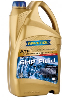 Масло трансмиссионное ATF для АКПП 6HP Fluid BMW VW LAND ROVER синт.4л RAVENOL 1211112-004 RAVENOL
