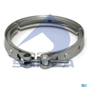 Хомут глушителя 114 мм 040.459 SAMPA