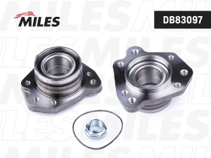 Ступица колеса задняя левая с подшипником HONDA CR-V I 95-02 (SKF VKBA6858) DB83 DB83097 MILES