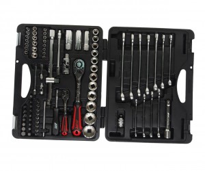 Набор инструментов 85 предметов слесарно-монтажный 1/4",1/2" 12-ти гран. в кейсе JTC-T085C-B72 JTC TOOLS