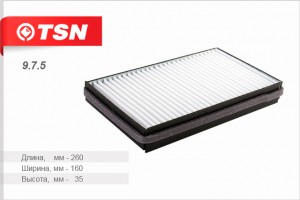 фильтр салона! Lada 1118 -19 Kalina/2190 Granta 1.4-1.6 04> 975 TSN