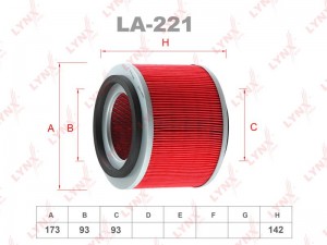 NISSAN PATROL (Y61) 1997> LA-221 LYNXAUTO