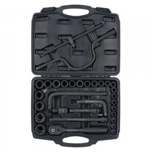 Набор головок ударных 1/2DR L=78мм, 31пр. (8-32мм) пласт.кейс (ATAS405) ATAS405 AIRLINE