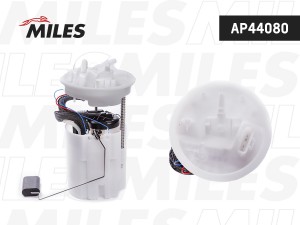 Насос топливный в сборе FORD FOCUS 11-/C-MAX 1.6/ 3bar (BOSCH 0580200056) AP4408 AP44080 MILES