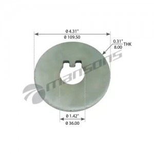 Шайба ROR TE ступицы упорная MANSONS 780.130 MANSONS
