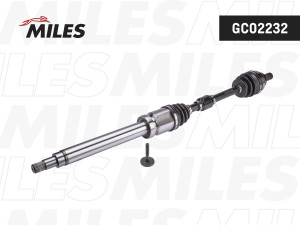 Приводной вал FORD C-MAX(1.8i) 04-10, FOCUS II(1.6D 1.8i) 04-12, - правый GC0223 GC02232 MILES