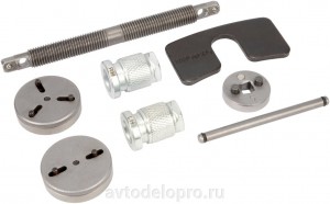 Набор инструментов для сведения тормозных цилиндров 8 предметов АВТОДЕЛО 40940 AVTO DELO