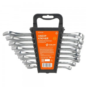 Набор ключей комбинир. 8 предм.  (8,10,12,13,14,15,16,17мм) пласт. держатель (AT ATAF024 AIRLINE