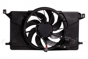 Вентилятор радиатора охлаждения с кожухом для а/м Ford Focus III (11-) LFK1075 LFK1075 LUZAR