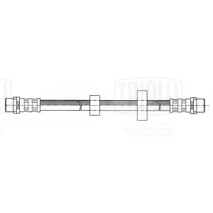 Шланг торм. VW Transporter T4 (90-) перед. L=370мм (BF 4804) BF4804 TRIALLI