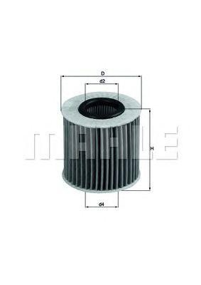 TOYOTA CAMRY V40 (2006-2011) OX414D2 MAHLE KNECHT