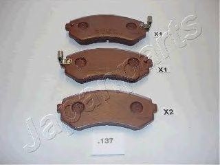 NISSAN ALMERA N15,PATROL Y61 05/00> для Patrol - задние PP-137AF JAPAN PARTS GROUP