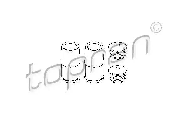 Ремкомплект, тормозной суппорт 110 679 HANS PRIES