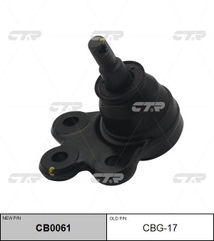 Опора шаровая CHEVROLET Captiva (06-) левая/правая CTR CB0061 CTR