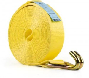 ремень стяжной! 10м 20т Power Lash с храповиком и крюками\ BRX0020014 BRIX