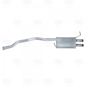 Глушитель VW Transporter T5 (03-) 1.9d осн. (алюм. сталь) (EMM 0123) EMM 0123 TRIALLI