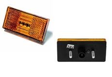 фонарь маркерный! LED, нового образца, желтый 24В Камаз, МАЗ 50-24В-00 TEH AVTO SVET