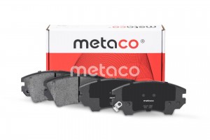 Колодки тормозные передние к-кт 3000096 METACO