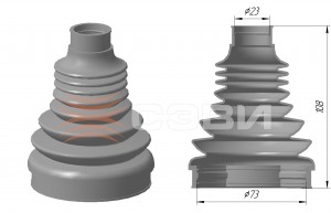 Чехол привода внутренний для а/м LADA VESTA(15-) СЭВИ-ЭКСПЕРТ 6128-5068 SEVI
