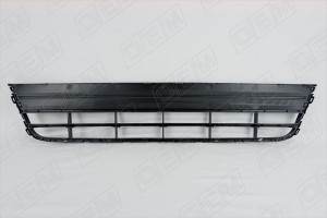 Решетка в бампер нижняя Volkswagen Tiguan 1 2011-2016, под накладку OEM3711 OEMPARTS