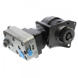 Компрессор КАМАЗ-5490 MERCEDES дв.OM457LA воздушный 1 цилиндровый MEGAPOWER 35027018 MEGA POWER