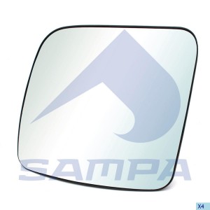Зеркало элемент малое левое MP4/K5 205053 SAMPA
