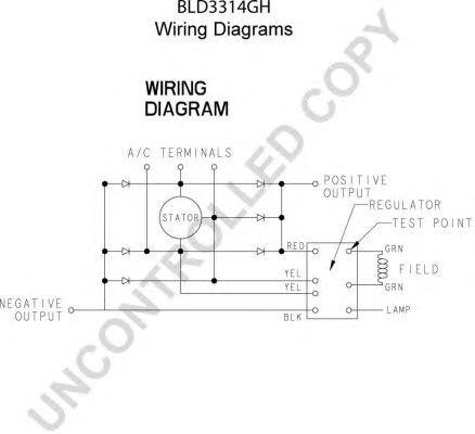 Генератор BLD3314GH PRESTOLITE ELECTRIC