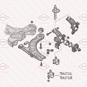 VW POLO (SED RUS) (2011>) TEA1711R TATSUMI