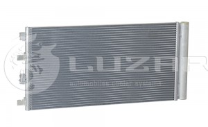 Конденсер с ресив. Renault Duster (10-) 1.5dCi LRAC0950 LRAC 0950 LUZAR