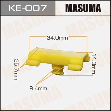 Пистон обивки универсальный MASUMA KE007 MASUMA