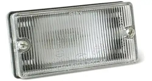 Фонарь габаритный белый ПАЗ (24В) прямоугольный (ПФ 116В) 11600371201003 OSVAR