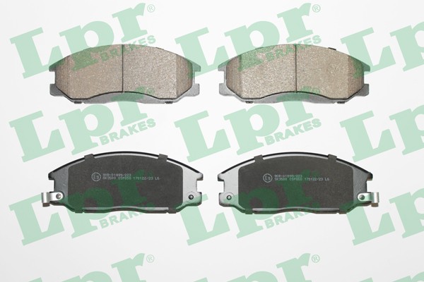 Комплект тормозных колодок 05P858 05P858 LPR