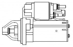 Стартер для а/м BMW X5 E70 06- 3.0i/X3 F25 11- 2.0i/5 E60 05- 2.5i тип VALEO 1,2 LST 2626 START VOLT