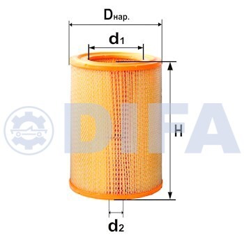 Фильтр воздушный DIFA 4307 DIFA4307 DIFA