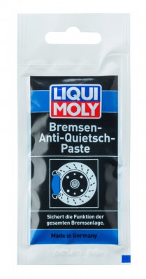 BREMSEN-ANTI-QUIETSCH-PASTE 10ГР КЕРАМИЧЕСКАЯ Не рекомендуется применять для сма 3078 LIQUI MOLY