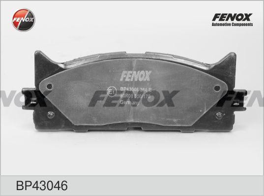 Колодки диск передние Toyota Camry 06- BP43046 BP43046 FENOX