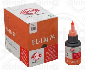 герметик EL-Liq 74 ORANGE! 50ml анаэробный поверхностный оранжевый -55..+180C\ 461.682 ELRING