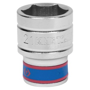 головка торцевая! стандартная шестигранная 1/2', 21 мм\ 433521M KING TONY