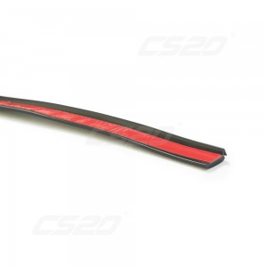 Уплотнитель стекла ВАЗ ветрового боковой дополнительный (водосгон) L=1300мм CS-2 17483 CS20