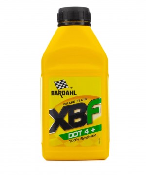 BARDAHL XBF DOT 4+ (0.45L) жидкость тормозная синт.! 5912 BARDAHL