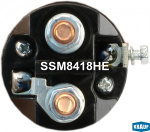 Реле втягивающее HYUNDAI HD (10-14) стартера KRAUF SSM8418HE KRAUF