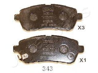 FORD FIESTA (2008>)/ MAZDA 2 (DE) (2007>) PA-343AF JAPAN PARTS GROUP