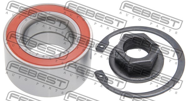 Подшипник ступичный передний ремкомплект 39X72X37 DAC39720037-KIT FEBEST