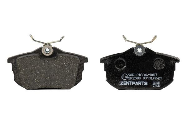 колодки дисковые задние! Smart Forfour 1.1/1.3/1.5 04> Z07447 ZENTPARTS