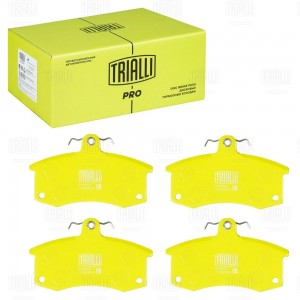 Колодки торм. для а/м Лада 2110 диск. перед. (в компл. с 2-мя датчиками) (керам. PF970CR TRIALLI