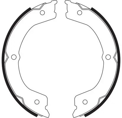 Колодки барабанные INFINITI QX80 5.6 2013 - по BS22654 BS22654 SB NAGAMOCHI