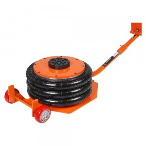 Домкрат пневматический 5т подкатной 3 секции, длин. ручка (MIN - 150мм, MAX - 40 ABJF05 AIRLINE