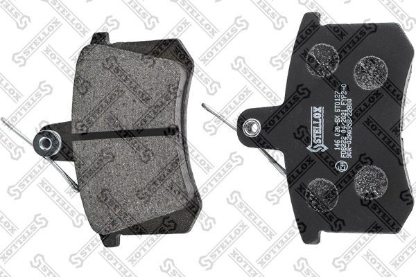 колодки дисковые з.!\ BRILLIANCE M1/M2, Audi 80/90/100/A4/A6/A8 <98 146-020-SX STELLOX